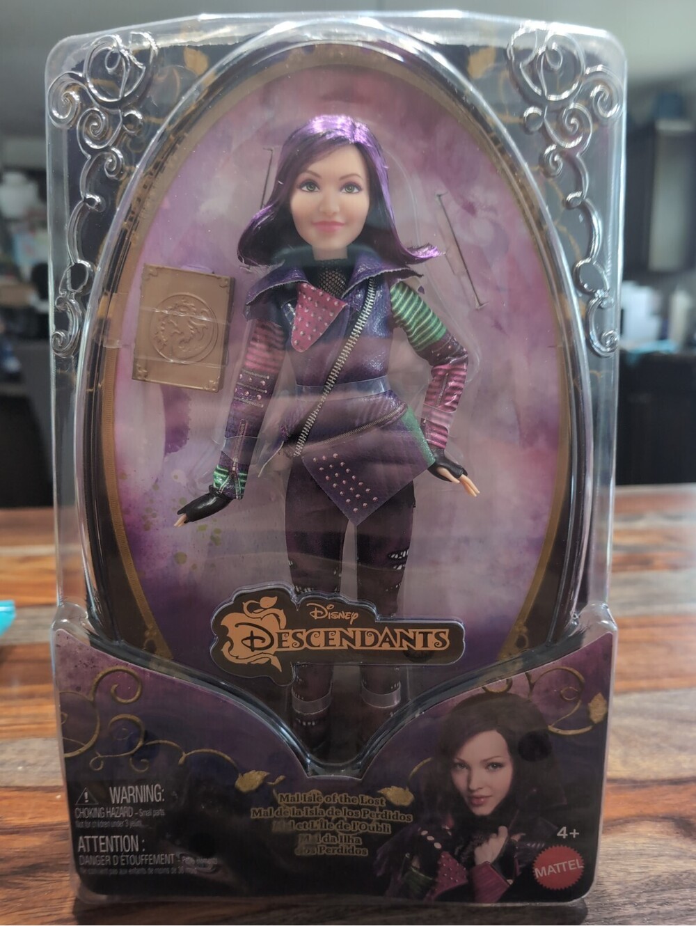 Disney 11” Descendants Mal Isle Of The Lost 10th Anniversary Doll New!